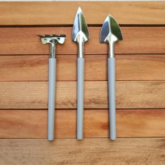 Kit 3 mini ferramentas