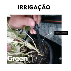 Kit irrigação para Jardim Vertical - 50cm